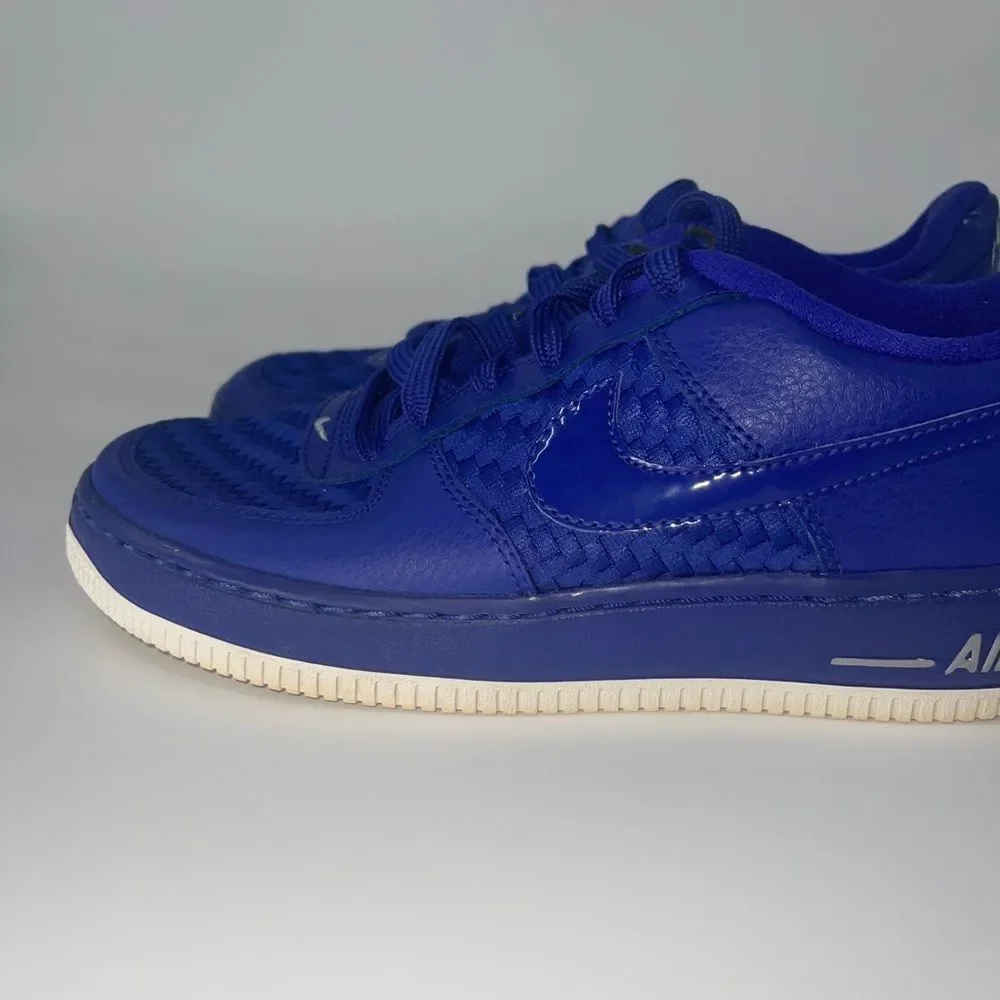 Nike Air Force 1 Low Woven 07 LV8 Concord Blue Women Size 6.5 Youth‎ 5